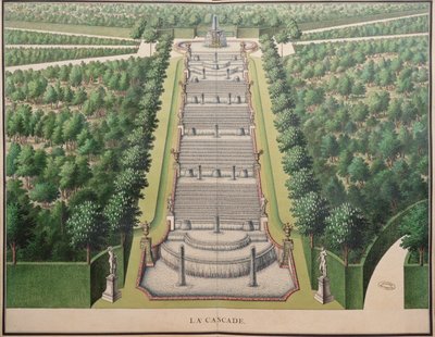 T.1 n.27 Plano de la Fuente en Marly, 1714 de French School